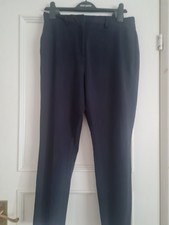 Navy Trousers From Marks And