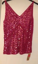 Marks &Soencers Sequin Top New
